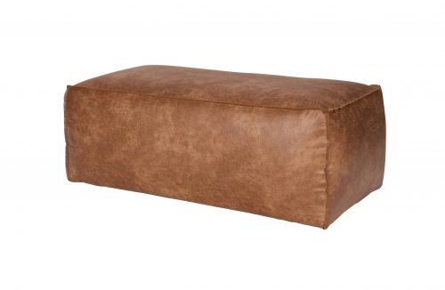 Rodeo Poef 43x120x60 Cognac - Afbeelding 2