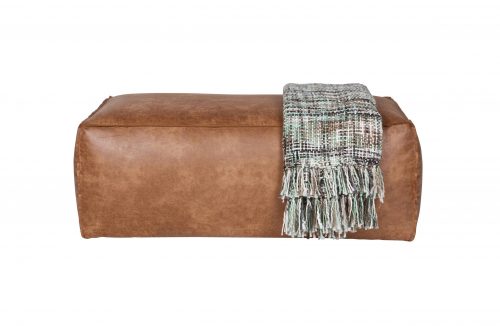 Rodeo Poef 43x120x60 Cognac - Afbeelding 4