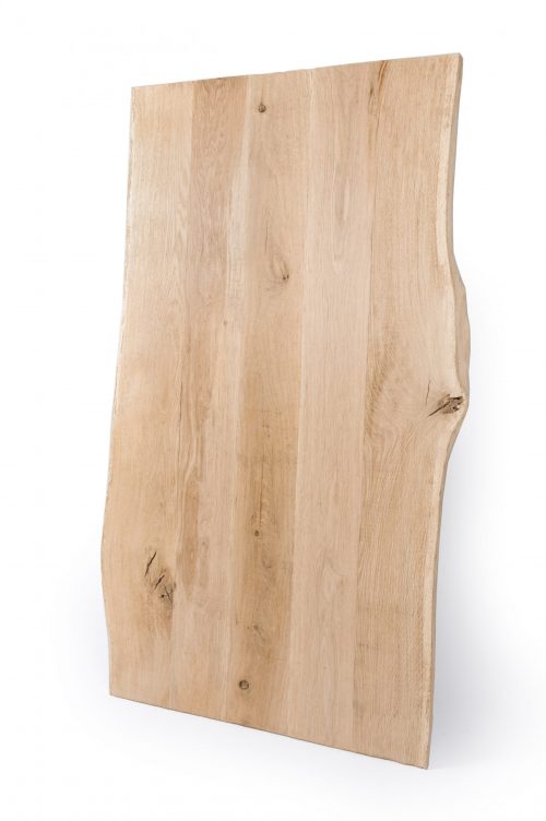 Eiken eettafelblad naturel line, Old style