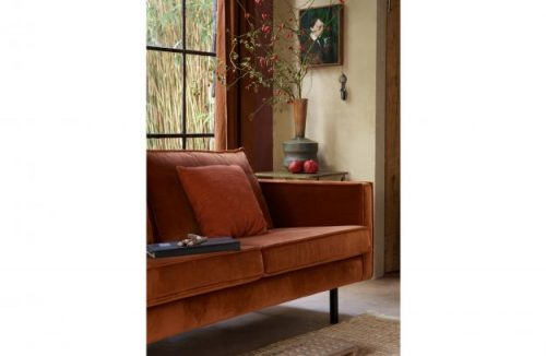 Rodeo bank 2,5-zits, velvet roest - Afbeelding 4