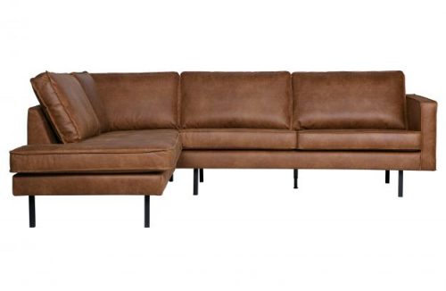 Rodeo hoekbank links, Cognac - Afbeelding 3