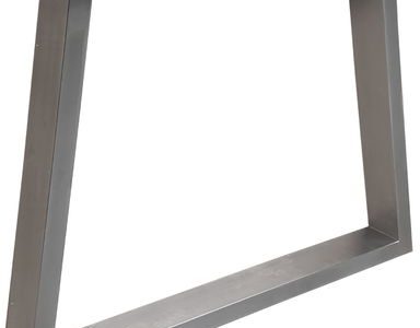 RVS onderstel trapezium 100x40mm
