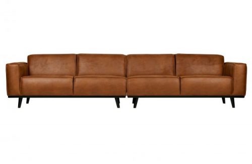 Bankstel Statement xl 4-zits eco leer, Congac