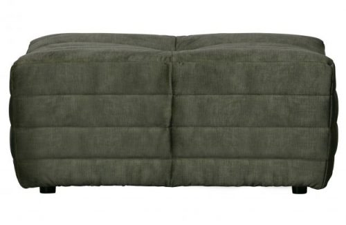Bag hocker fluweel groen