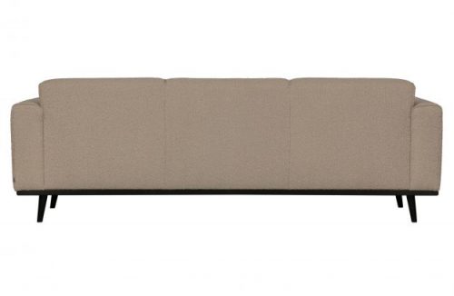 Bankstel Statement 3-zits 230cm bouclé beige - Afbeelding 8
