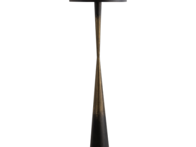 Blackout staande lamp metaal zwart/brass