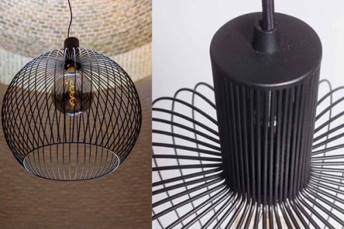 Wire hanglamp 40cm - Afbeelding 2