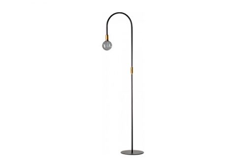 Pike vloerlamp zwart
