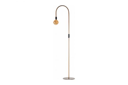 Pike vloerlamp messing