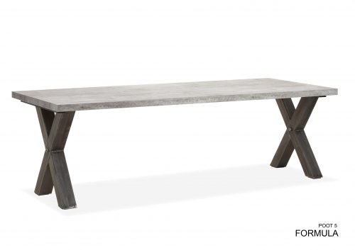 MX eettafel Form-X of Form-U, lamulux - Afbeelding 2