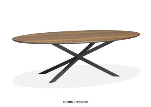 MX eettafel Cher, ovaal, lamulux