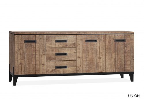Union dressoir 3 deurs/3 laden lamulux