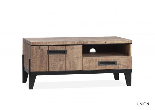 Union tv kast klein 1 dr/1 la/1 open vak lamulux
