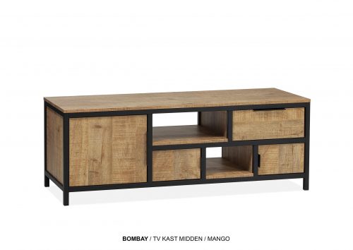 Bombay Tv kast midden 3 dr/1la/2 open