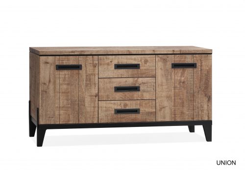 Union dressoir 2 deurs/3 laden lamulux