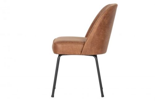 Vogue eetkamerstoel leer Congac, Horeca - Afbeelding 3