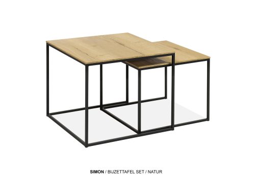Salontafel Simon, Set van 2