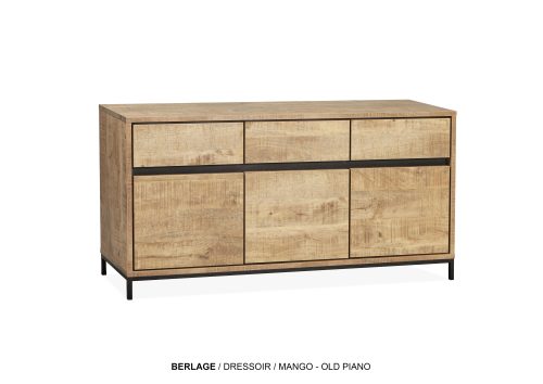 Berlage dressoir 3 deurs/3 laden