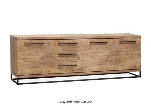 Lynn dressoir 3 deurs/3 laden