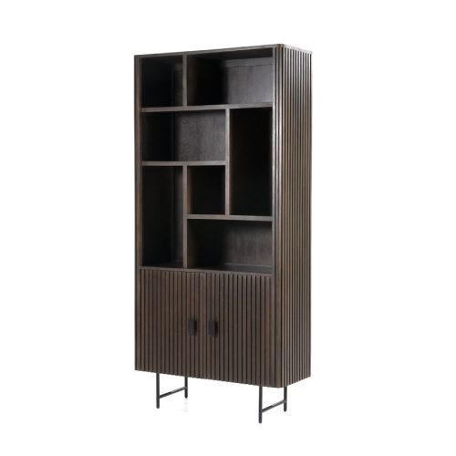 Boekenkast Remi - in zwart of bruin - Afbeelding 4