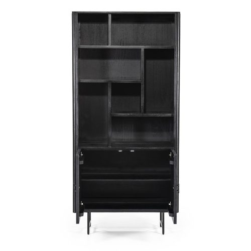 Boekenkast Remi - in zwart of bruin - Afbeelding 3