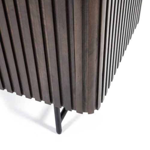 Dressoir Remi 170cm- in zwart of bruin - Afbeelding 3