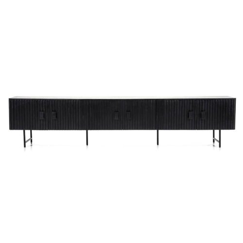 TV meubel Remi 250cm- in zwart of bruin