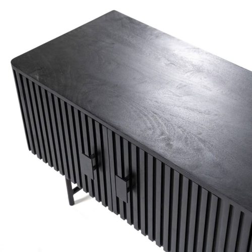 TV meubel Remi 250cm- in zwart of bruin - Afbeelding 5