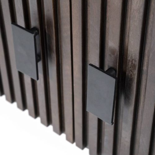 TV meubel Remi 170cm - in zwart of bruin - Afbeelding 4