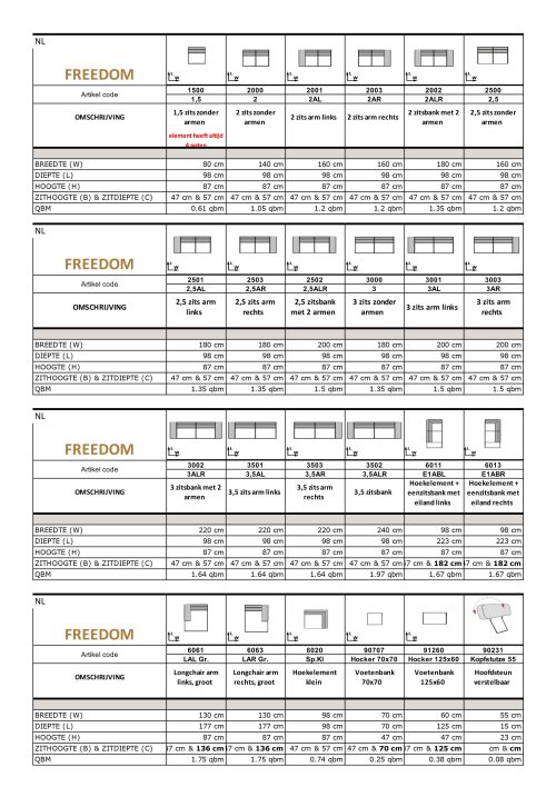 Bankstel Freedom - Afbeelding 2