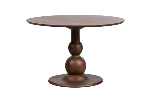 Blanco eettafel ø120cm mango walnoot