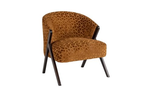 Fauteuil Mia Gold Triangle
