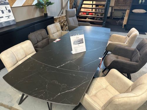 Deckstone tafel uitschuifbaar, 160->240cm - Afbeelding 2