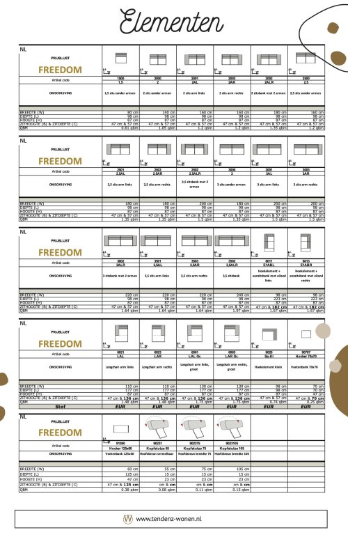 Bankstel Freedom - U opstelling - Afbeelding 4