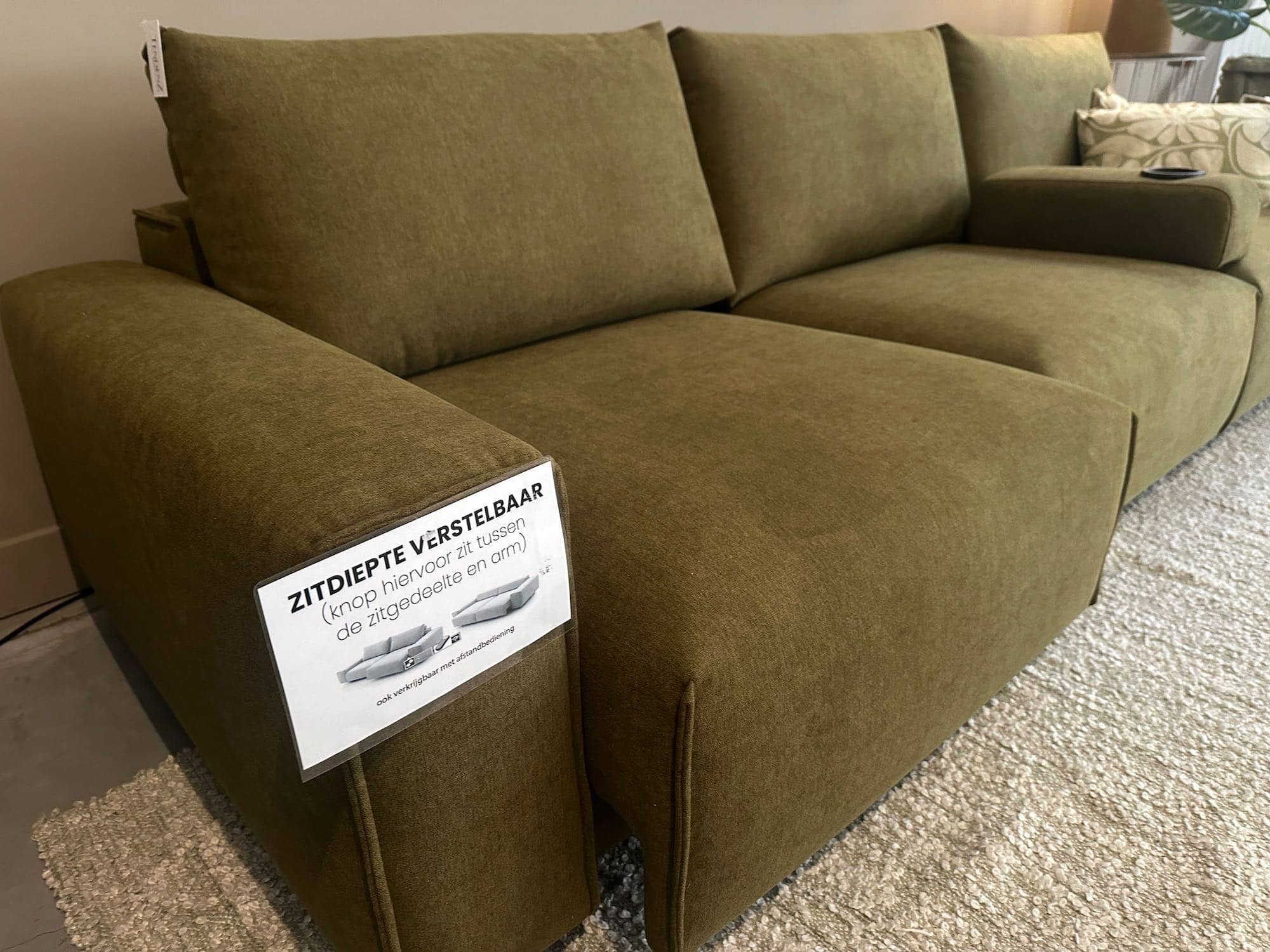 Bankstel Oase *verstelbare zitdiepte* - Afbeelding 4