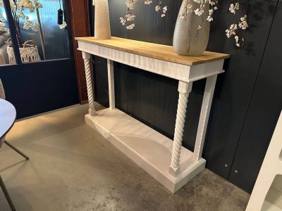 Sidetable hout naturel & wit *SHOWMODEL