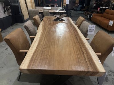 Suar eettafel 280 x 90cm *SHOWMODEL* weg=weg